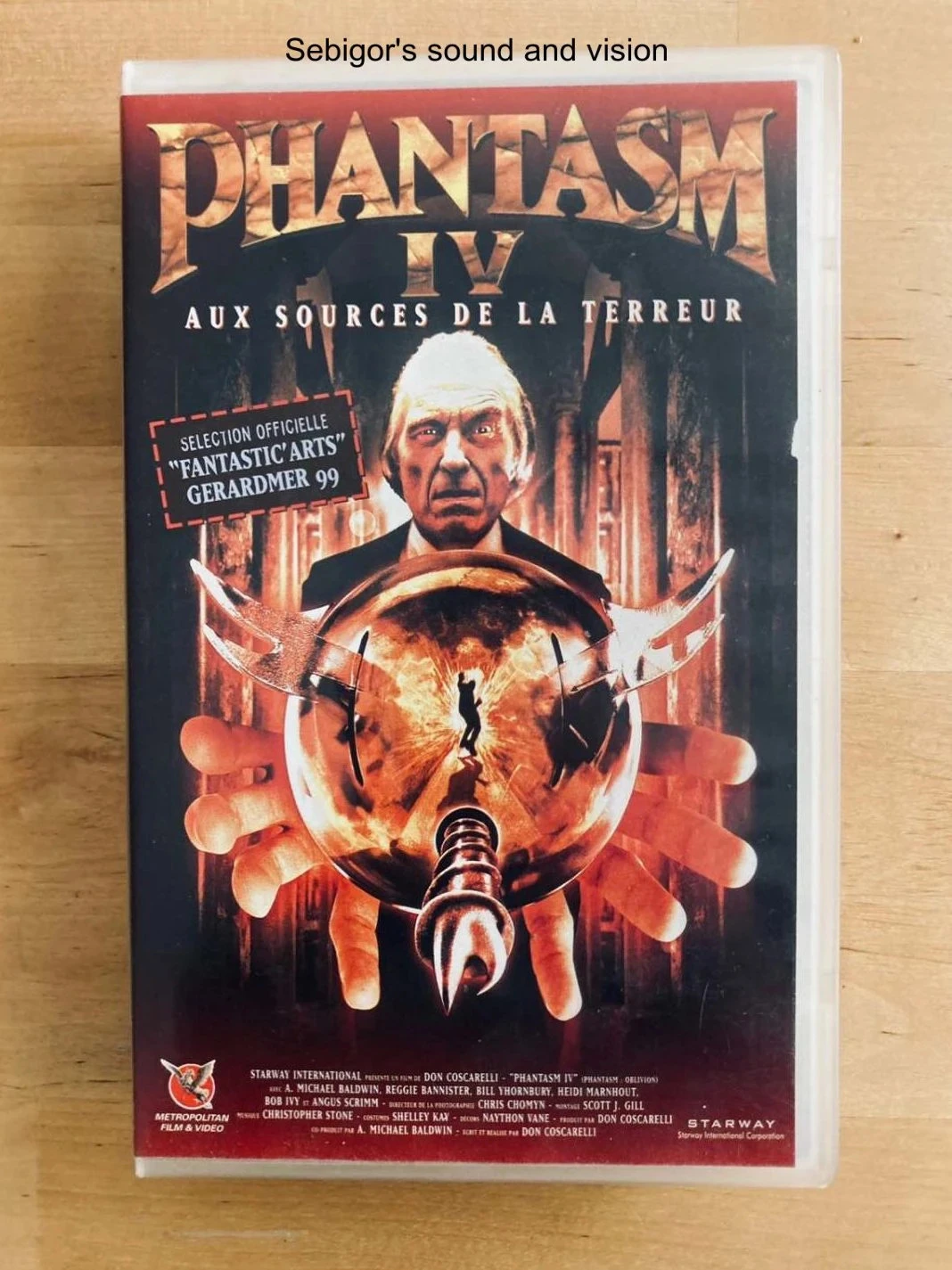Cassette VHS Phantasm IV.